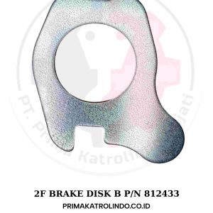 2F BRAKE DISK B 812433